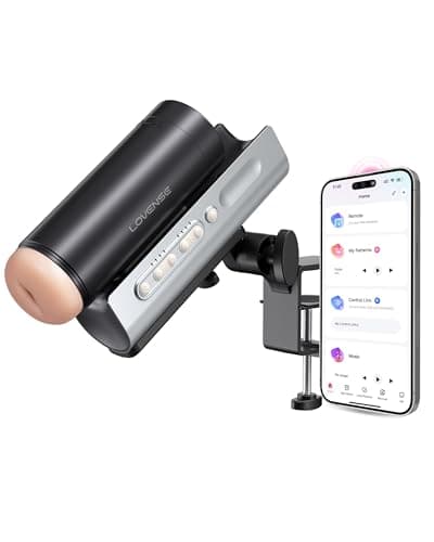 LOVENSE Solace Pro 電動オナホ 男性用 ハンドフリーオナホ AI制御 App遠隔操作 VR連動 最大300ピストン/分 パワフルオナホール 男性 人気 電動 長時間連続再生 お手入れ簡単 電動オナホール