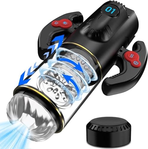 【業界初め！手持ちやすさに特化!】アダルトグッズ 電動オナホール オナホ 5in1電動オナホ ピストン＆回転＆吸引電動オナホール フェラ バキューム吸引【9種類高速ピストン＆9種類回転モード＋9種バキューム吸引＋ワンボタン高潮爆発モード＋3ヶ国（日、英、中)の人声付】 大人のおもちゃ 電動オナホ 亀○責め 男性用 人気 フェラ刺激 非貫通 自慰カップ 吸い挟む 柔らかい オナホ 取り外し可能 刺激 オナカップ USB充電式 アダルトグッズ 肉厚なインナーホール 日本語説明書付き